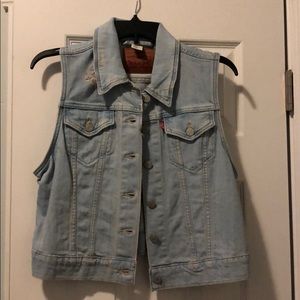 Levi Strauss Denim Trucker Vest